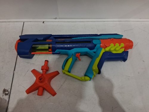 Nerf Super Soaker Power Drench XL Water Blaster with easy fill station hose attachment - blue/green/orange (model: ‎G1117) image 3