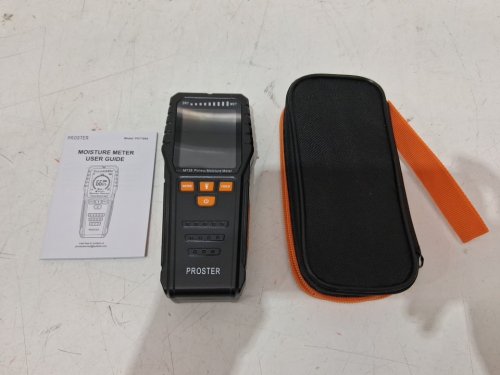 Proster Pinless Non-Destructive Moisture Detector - Black / Orange (Model: PST199-P) image 3