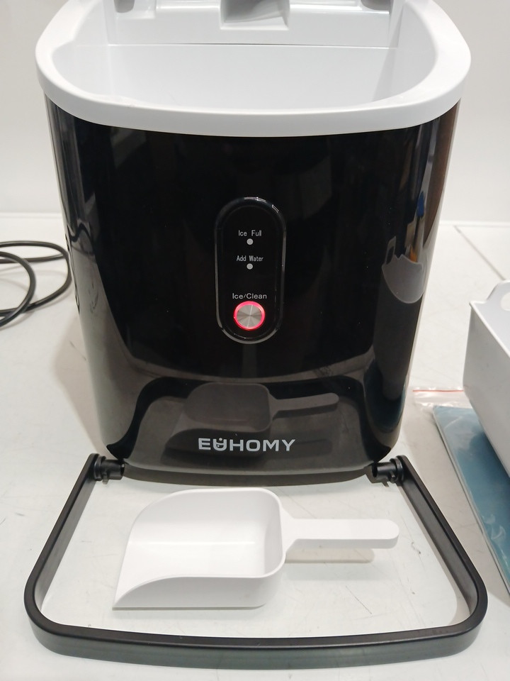 Euhomy Countertop Nugget Ice Maker - Makes 34lbs in a day - Black (Model: IM-12S / IM002-NBL-CAEH) image 4