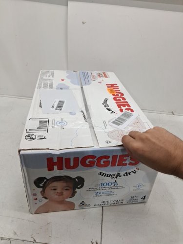 150PK HUGGIES SNUG AND DRY DIAPERS - SIZE 4 - MICKEY MOUSE image 3