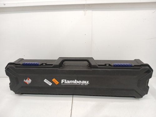 FLAMBEAU OUTDOOR FISHING ROD BUNK (BOX ONLY) - 42.5" x 11" x 7.5" - black  (MODEL: 4455BB) image 2