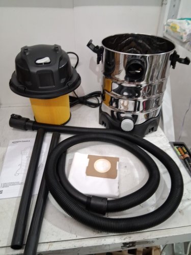 AMAZON BASICS SHOP WET/DRY VACUUM 6GAL-STAINLESS STEEL image 5