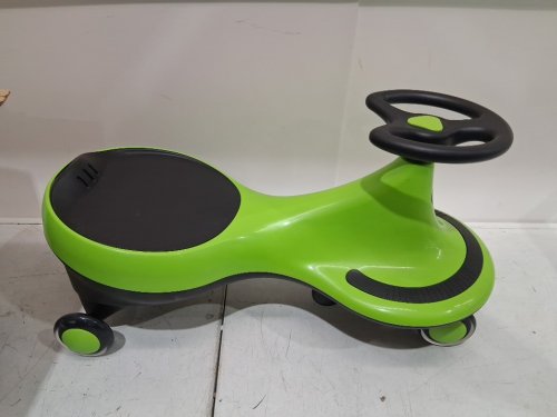 hurtle swing ride on wiggle car - 243lbs cap - green (model: huswc27gr) image 3