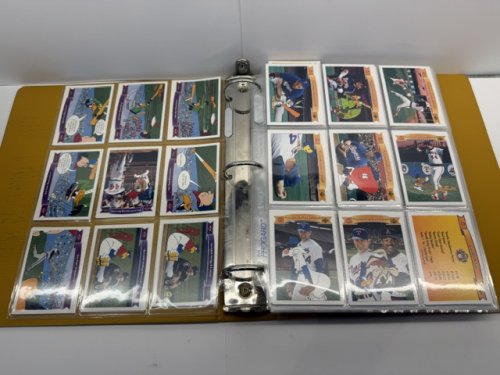 350 APPROX ASSSTD 1991 UPPER DECK COMIC BALL BASEBALL CARDS image 2