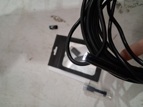 COLOFREE LIGHT UP INDUSTRIAL ENDOSCOPE WITH 8 LED LIGHTS - 7.9MM CAMERA, 1920P HD, 16.5FT, WATERPROOF - BLACK (MODEL: W400) image 3