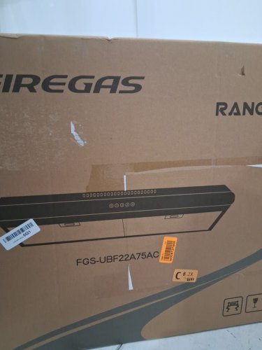 FIREGAS Black Under Cabinet Range Hood - 30" - Black (MODEL : FGS-UBF22A75AC) image 9