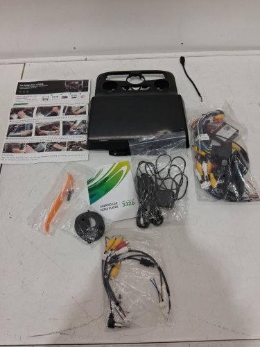 Android Car Radio Stereo Unit - Compatible with Various Dodge Ram models / 9" Screen - Black image 3
