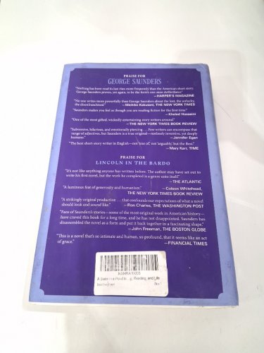 (hardcover) a swim in a pond in the rain a novel by george saunders image 4