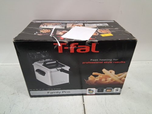 T-Fal Deep Fryer with Odour Filter - 3L Capacity - Stainless Steel (Model: Serie F63-M1) image 2