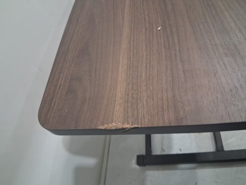 FITSTAND Home Office Height Adjustable Standing Desk Converter - 33LBS CAP - 36" X 16.3 x 19.7" - Walnut/NATURAL image 6