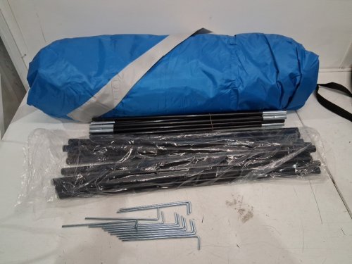 Superrella 8-10 Person Camping Screen Tent - 12FT x 12FT x 92" - Blue (Model: SSH1212) image 4