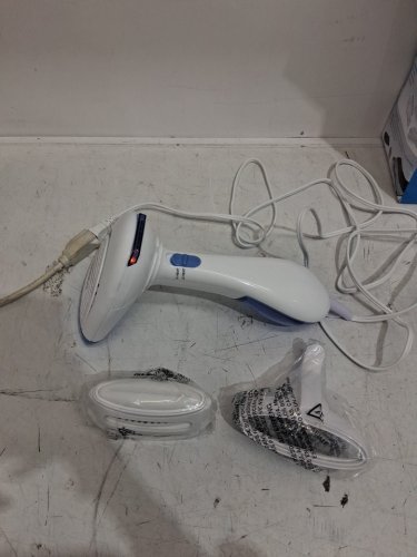 CONAIR handheld fabric steamer - 1100W - White/blue (Model: GS23C) image 4