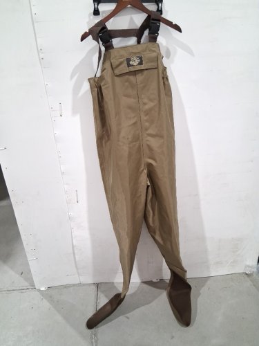men's White River™ Fly Shop Three Forks Stocking-Foot Chest Waders - Medium - Light Brown (style: 2640456) image 2