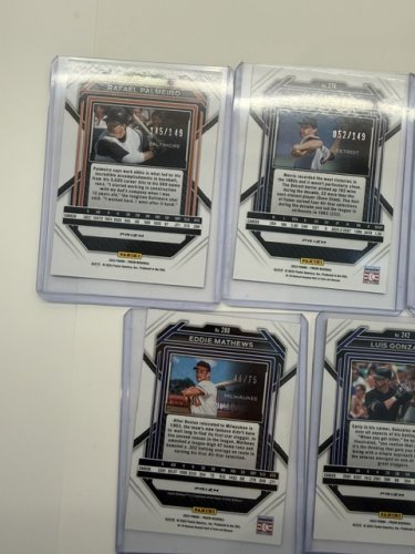 25 ASSTD LIMITED EDITION BASEBALL PLAYER CARDS image 2