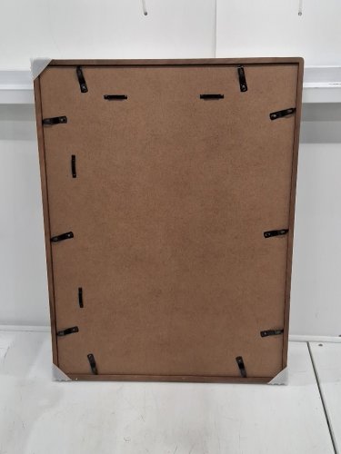 HeimLove Original Wood Hand Made Crafted Poster Frame - 18" x 24", 16" x 20" with mat - Black Walnut (Model: W-801) image 4