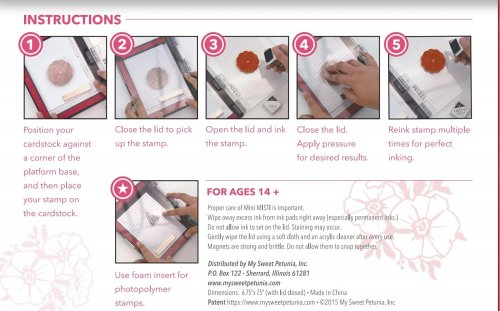 MINI MISTI stamp tool kit - MOST INCREDIBLE STAMP TOOL INVENTED - 6.75" x 7.5" image 2