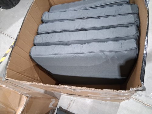 5PC costway wicker patio set - grey (model: HW75988NY) **(3 BOXES)** image 7