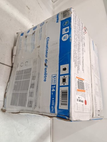 DANBY easy to use WINDOW AIR CONDITIONER - for rooms up to 150sq ft - 5000 btu - white (model: DAC050MB1WDB) image 2