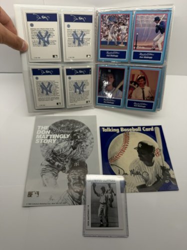 Don Mattingly 1989 Card set the Don Mattingly Story image 8