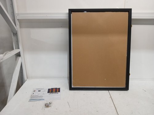 VERANI Jersey Frame Display Case with 98% Uv Protection - 26" x 33" - black/clear image 2