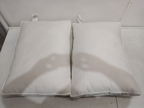 2pk Roots Home HYPOALERGENIC Pillow - 300 thread count - QUEEN - WHITE (MODEL: 8007503) image 3
