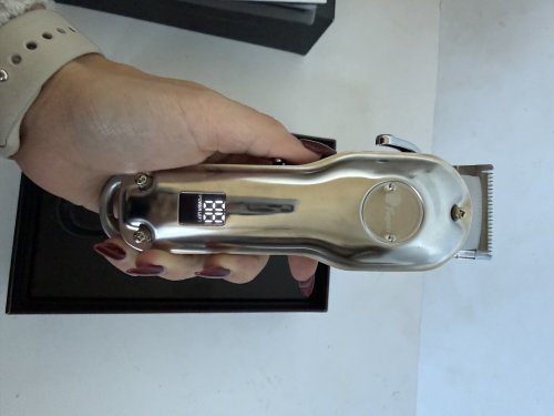 fagaci professional precise hair clipper - silver image 4
