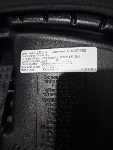 GRACO TRANZITIONS 3-IN-1 HARNESS BOOSTER SEAT - 22-100LBS - PROOF BLACK (MODEL: 2035724) image 5