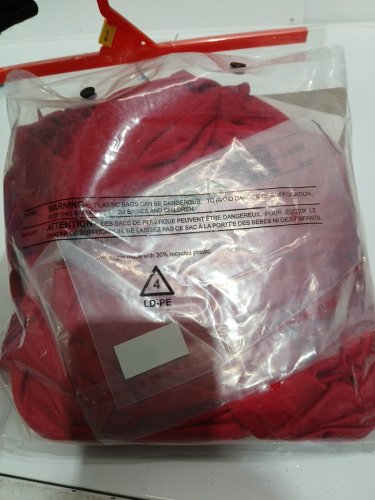 2PC MEN'S RUBIES DEVIL COSTUME - LARGE (36-38) - RED (STYLE: DEVIL / DIABLE) image 3
