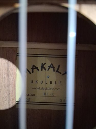 Kala Makala Concert Ukulele - 24" - Mahogany/brown(Model: MK-C) image 4