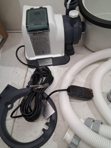 INTEX SX1500 KRYSTAL CLEAR SAND FILTER PUMP FOR ABOVE GROUND POOLS - 1500GPH (MODEL: 26643EG) image 5