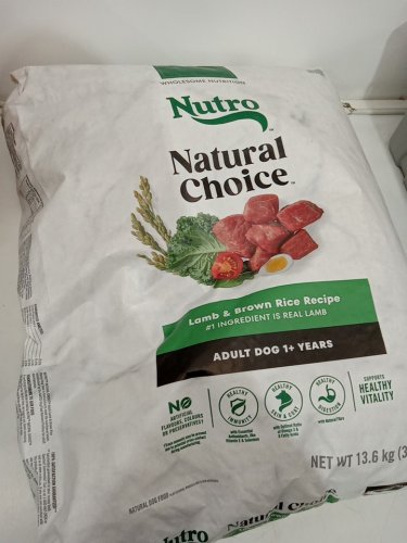 *Recently Expired* Nutro Natural Choice Large Breed Adult Dry Dog Food - 30LBS - lamb & brown rice image 2