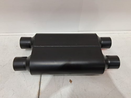 Flowmaster Super 44 Series Chambered Muffler - 2.50 Dual IN / 2.50 Center OUT - BLACK (MODEL: 8425454) image 5