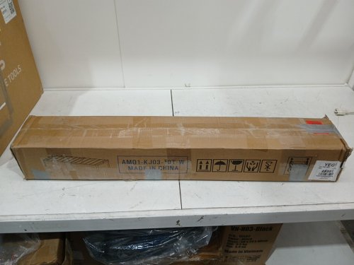 kososo Heavy Duty Easy Assembly Metal Platform Base and slats  - twin 10" - white(Model: AM01-KJ03-10t-w) image 2