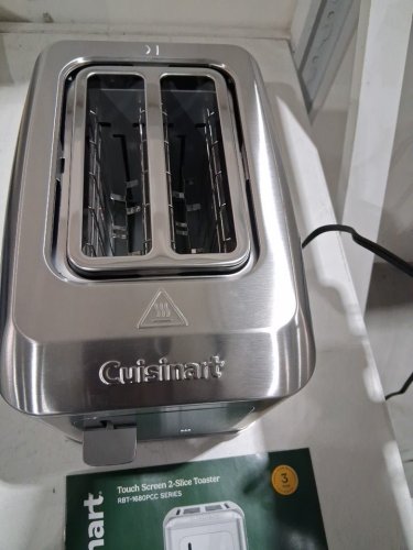 CUISINART 2-SLICE TOUCH SCREEN DIGITAL TOASTER - STAINLESS STEEL (MODEL: 2691349 / RBT-1680PCC-1PKC) image 3