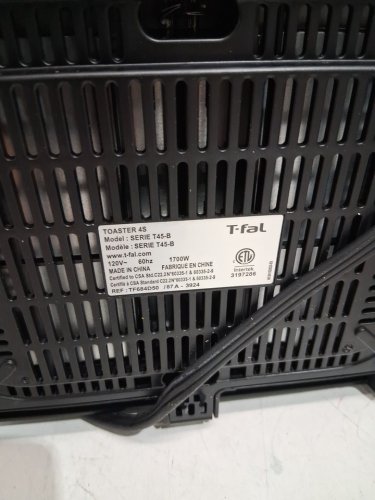 T-FAL ELEMENT TOASTER - 4 SLOT - SILVER - (MODEL: T45-B) image 6