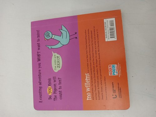 (Boardbook) The Pigeon Won't Count to 10! Numbers and Pictured by Mo Willems image 4