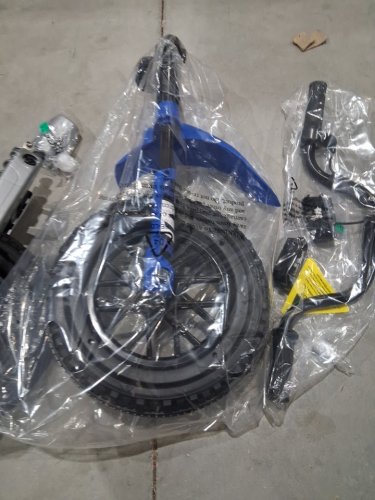 Garvee Ride - P Series:  Kids Electric Dirt Bike with 25W*2 Motor, Twist Grip Throttle, Spring Suspension - 66lbs CAP -  12V - blue (MODEL: pto_0z46) image 7