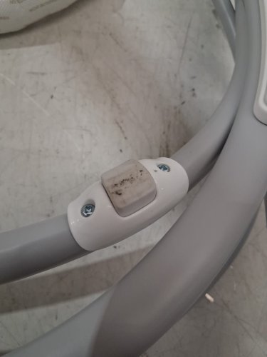INGENUITY SIMPLECOMFORT CRADLING ROCKER PLUG-IN SWING WITH SOOTHING VIBRATIONS AND 6 SPEEDS - RAYLAN (WHITE/GREY) - (MODEL: 11791 0313) image 6