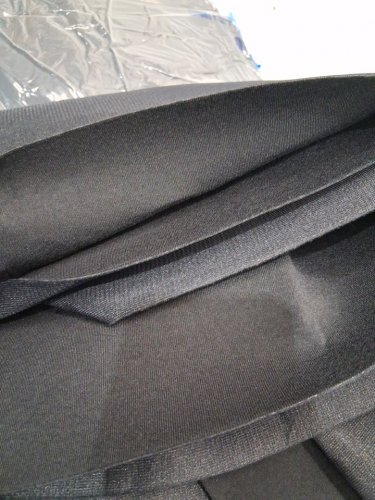 3PK MULTIPURPOSE FABRIC FOR DIY HOME RENOVATION PROJECTS - 5FT X 20FT APpROX EACH - BLACK image 4