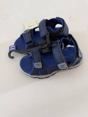 BOYS GEORGE SPORT SANDALS - 11 - BLUE image 2
