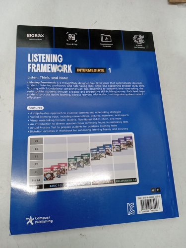 (Paperback) Listening Framework for Academic Note Taking with Workbook - Intermediate image 3