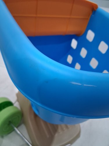 Step2 Little Helper's pretend play plastic Shopping Cart - ages 2+ - Blue (model: 700500) image 4
