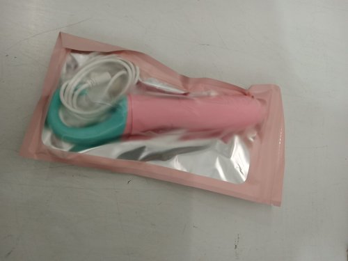 Silicone Waterproof Umbrella G Spot Vibrator - 5" - Pink / Teal image 2