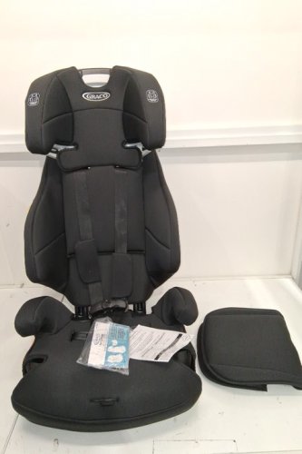 GRACO TRANZITIONS 3-IN-1 HARNESS/HIGHBACK/BACKLESS BOOSTER CAR SEAT - 100LBS MAX/CAP - PROOF/BLACK (MODEL: 2035724) image 2