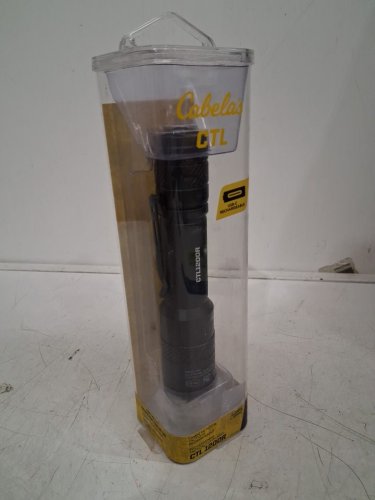 Cabela's Rechargeable LED Flashlight - 1200lm - black image 2
