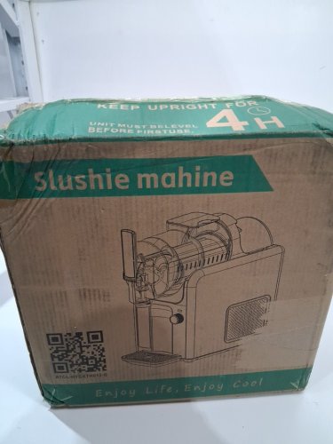 2-IN-1 Ice Cream Maker Slushie Machine - 88oz - white (Model: ATCL- HYGXTH012-S) image 3