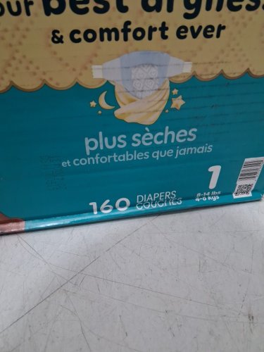 160PK PAMPERS SWADDLERS DIAPERS - SIZE 1 - 8-14LB image 3