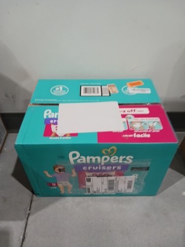 78pk pampers cruisers 360˚ fit disposable baby diapers with leakproof stretchy waistband - size 3 image 2