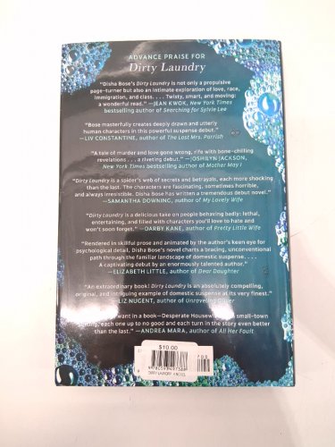 (hardcover) dirty laundry a novel by disha bose image 3