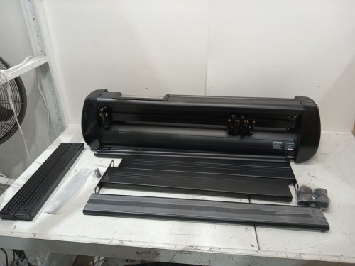 Vevor vinyl cutter/plotter with adjustable speed + floor stand and accessories - Max cutting width 30.7" thickness 0.04"(1mm) - 34" (model: sk-870l) image 7
